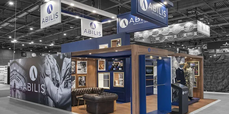 Stand ABILIS Services Défense - Salon professionnel Abidjan