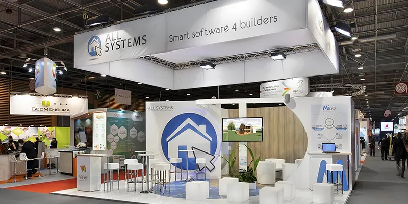 Stand ALL SYSTEMS Software - Salon technologie Abidjan