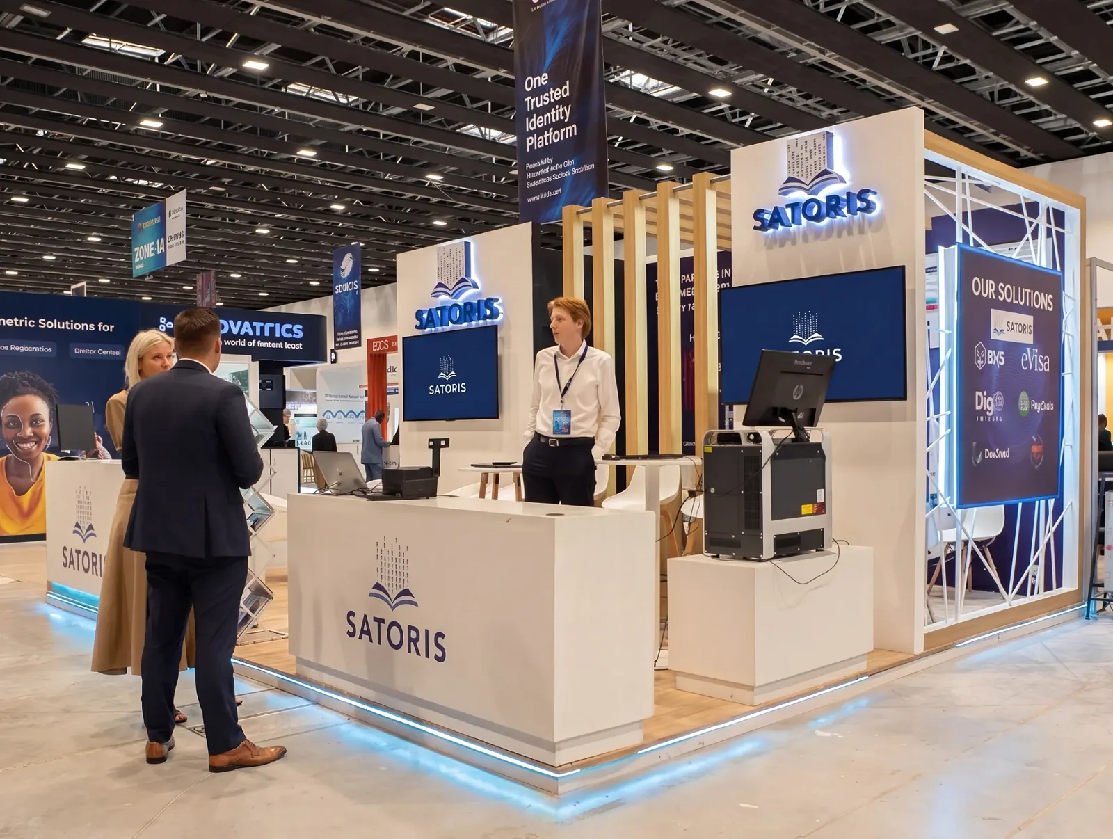 Stand SATORIS - Plateforme d'identite de confiance
